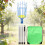 Adjustable Rod Long Handle Avocados Grabber Tree Fruit-Red 2m 7