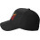 Klassische Baseballkappe – Schwarz, verstellbare Passform 4