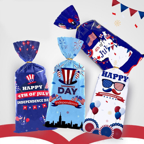 Sacs cadeaux du 4 juillet OPP50 pièces 2