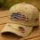 Patriottische baseballpet van katoen met druksluiting, one size 2