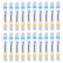 20Pièces Outil Démontage Écran Téléphone Acier Inoxydable Plat Argenté