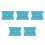 5Pcs Tool for Car Wraps Plastic Dual-Sided Squeegee 1
