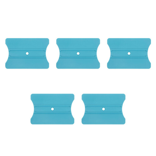 5Pcs Tool for Car Wraps Plastic Dual-Sided Squeegee