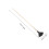 Golden Plastic Copper Underground Water Leak Detection Rod Tool 2