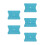 5Pcs Tool for Car Wraps Plastic Dual-Sided Squeegee 3