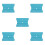 5Pcs Tool for Car Wraps Plastic Dual-Sided Squeegee 4