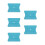 5Pcs Tool for Car Wraps Plastic Dual-Sided Squeegee 7