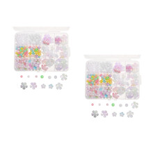 Assorted Color Beads DIY Kit for Jewelry Making and Phone Charms