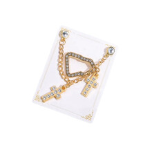 Broche i legering med hatteclips – 6 typer