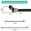 10er-Pack elastische Spanngurte mit Haken, 26,5 cm 1