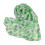 Transparenter Chiffon-Kleeblattschal – Grüner St. Patrick's Day-Schal 1