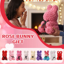 Rosenhase – Geschenkidee mit konservierten Blumen – Valentinstag