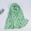 Transparenter Chiffon-Kleeblattschal – Grüner St. Patrick's Day-Schal 2