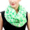 Transparenter Chiffon-Kleeblattschal – Grüner St. Patrick's Day-Schal 4