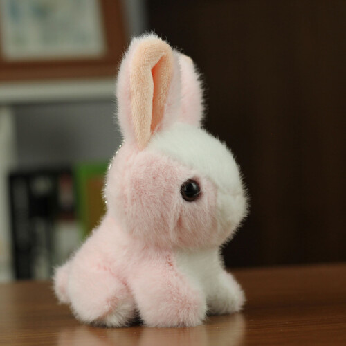 Peluche Lapin Blanc Doux et Câlin Petit 1