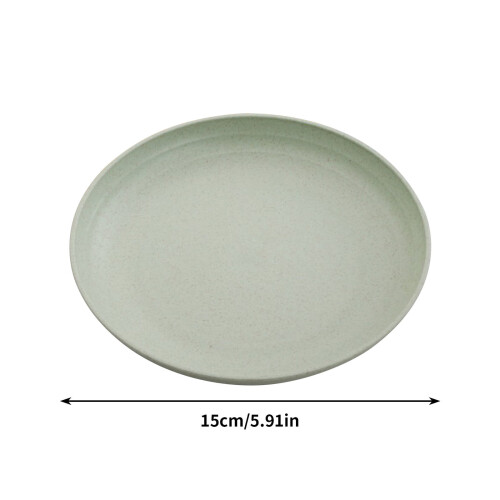 10-Inch Plastic Dinner Plates – Lightweight, Dishwasher 2