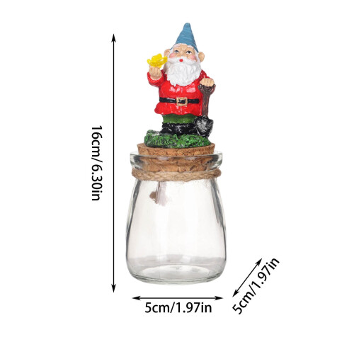 Peppermint Candy Christmas Dish Crystal Glass Jar with Fox 1
