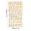 Goldene, 3D-Buchstabenaufkleber – 1 Bogen Alphabet-Set 2