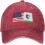 Baseballkappe mit Union County NC-Flagge – Verstellbare Baumwollkappe 2