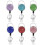 Porte-badge rétractable en strass pour extérieur 6