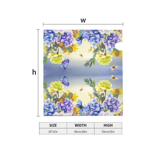 Floral Mailbox Cover Standard Size 18x21 Inch 1