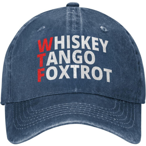 Whiskey Tango Foxtrot justerbar basebollkeps 1
