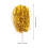 12-pak guld cheerleading pomponer PET-materiale 5