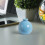 Keramikvase – Kleines blaues Tischgesteck, modern 5