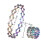 Hartvormige, verstelbare ringarmband 3