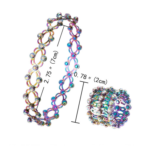 Hartvormige, verstelbare ringarmband 2
