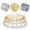 Hartvormige, verstelbare ringarmband 4