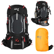 Travel Pack Schwarz 30L+10L - Erweiterbarer Rucksack