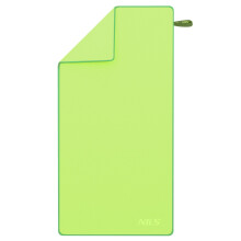 Groene microvezelhanddoek, 180x100 cm