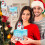 Weihnachtsmann-Windel-Verlosungsbox mit 50 Karten 3