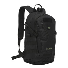 Taktischer Rucksack, Schwarz, 25L Fassungsvermögen