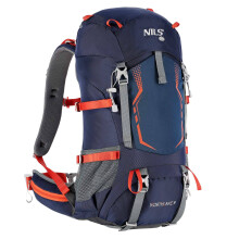 Rucksack 40L, Tourist, Marineblau, Leicht