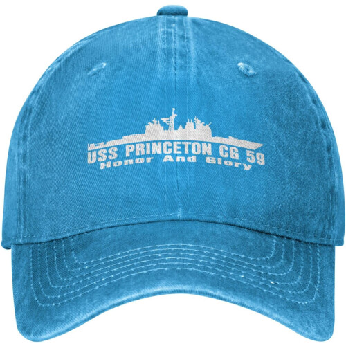USS Princeton CG-59 Ρυθμιζόμενο καπέλο μπέιζμπολ 1