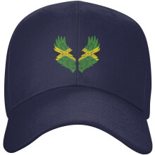 Jamaikan lipun alla oleva baseball-lippis – säädettävä unisex-kesähattu