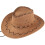 Μαύρο Καπέλο Western Cowboy για Ενήλικες Unisex από Τεχνητό Δέρμα 1