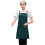 Arbeitsschürze für die Küche, Kochen, Pflanzenbasis,-Grün 1