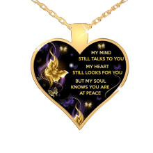 Sterling Silver Infinity Heart Birthstone Necklace for Women