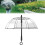 Transparenter Kuppelschirm, 62 cm 1
