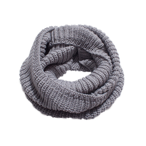 Damen-Doppelschlaufenschal, dick gestrickt, Einheitsgröße