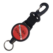 Stainless Steel Retractable Cord Lanyard with Hook 1 pc