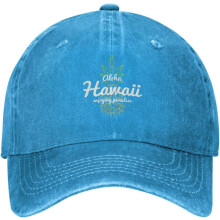 Džínová baseballová čepice Pineapple Hawaii – nastavitelná