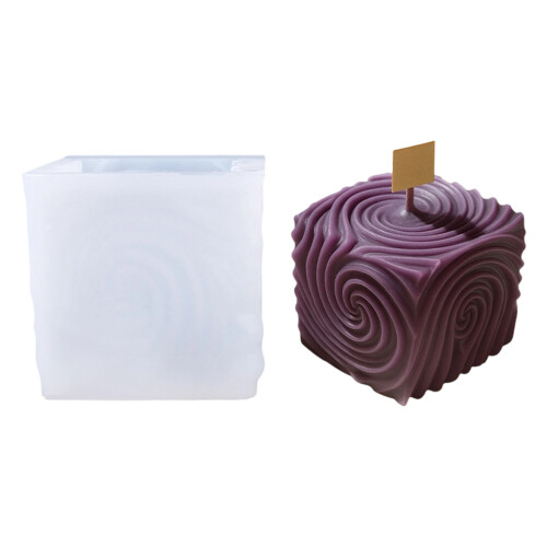 Spherical Striped Silicone Molds Baking Tool for Making-Style D