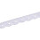 Multipurpose Cotton Lace Edging 1.5Inch Width for-White 1