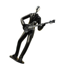 Moderne Harz-Kunstfiguren mit Musik- und Sportthemen,-C