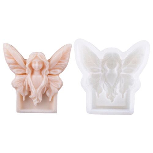 Moules en Silicone de Statue de papillon pour la fabrication-C