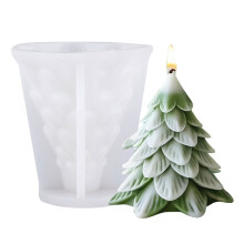 Moule d'arbre de noël en Silicone réutilisable, pour-Noël A